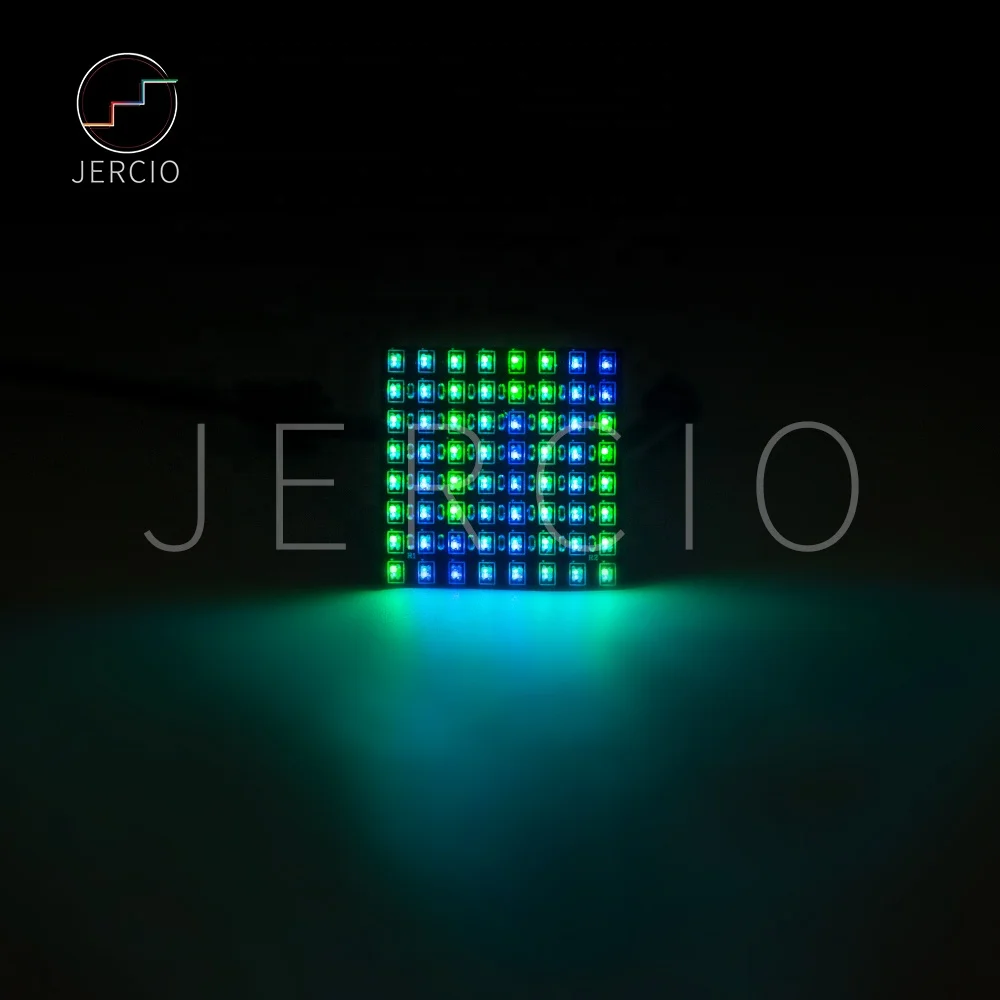 Jercio XT1511 SMD1515 RGB sk6812 ws2812b ws2811 8*8 pixels for home decoration led pixels panels for luminous models decoration