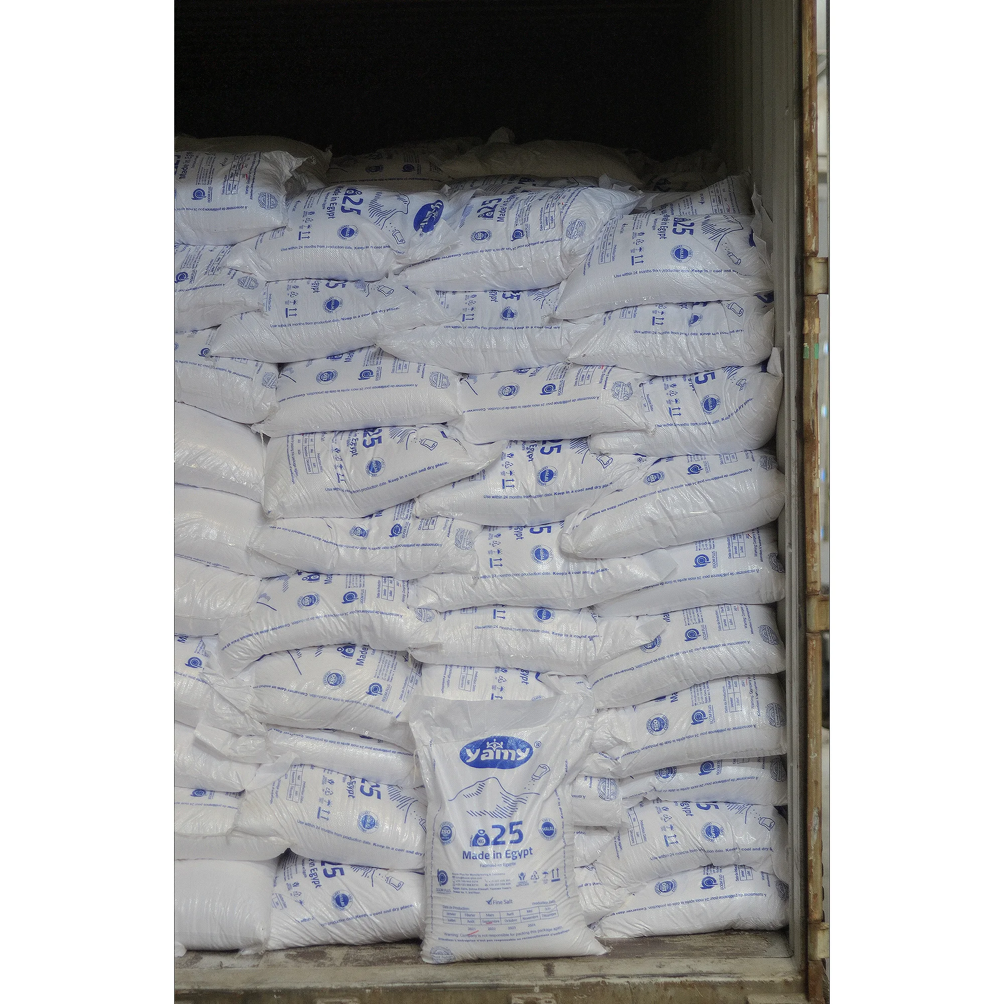 Salt from Egypt Lakes | Yamy Brand 25kg with Wholesale Price