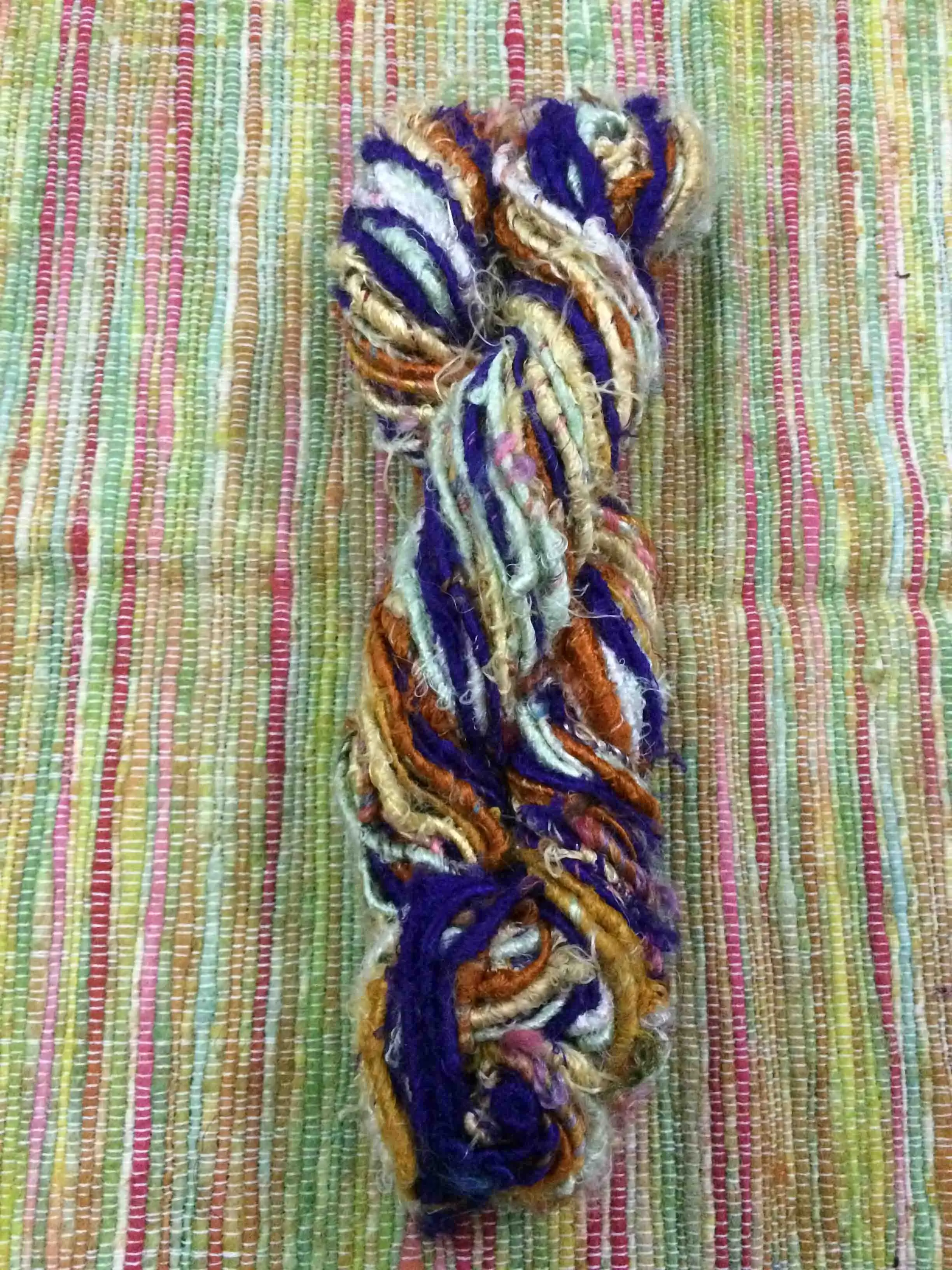 Sari Silk Yarns in Multi colours