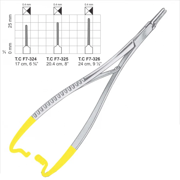 Jacobson Heavy Style Needle Holder Forceps For Sale