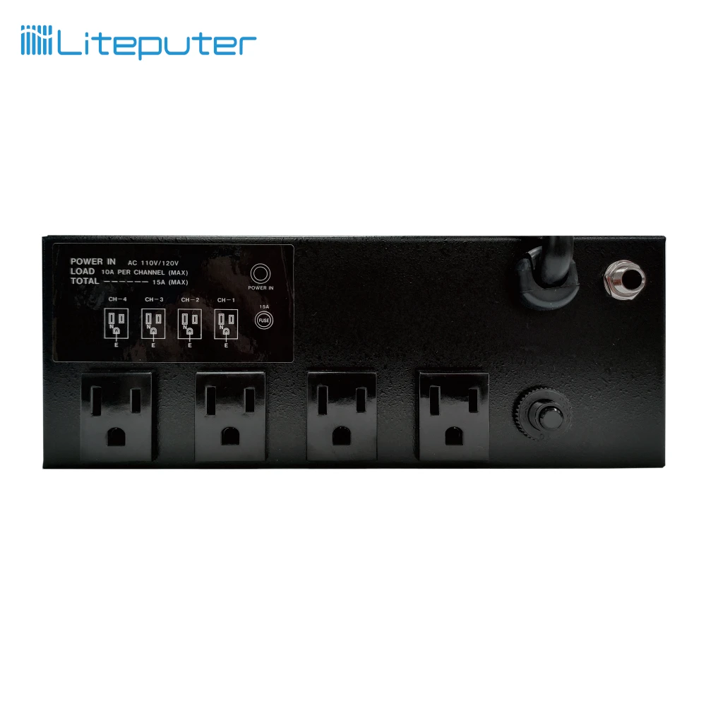 4 channel dimmer chaser with audio control