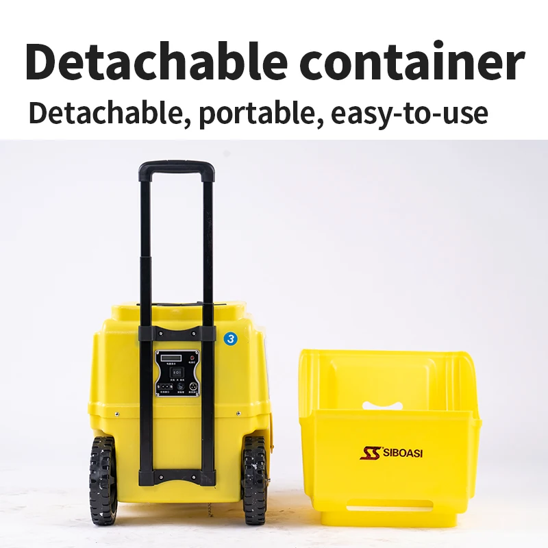 SS-TP210 SIBOASI  High Quality Automatic paddle ball shooter machine padel ball machine