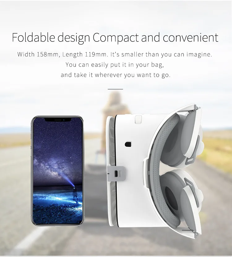 Z6 Upgrade 3D Glasses VR Headset Smartphones cheapest vr headset for pc