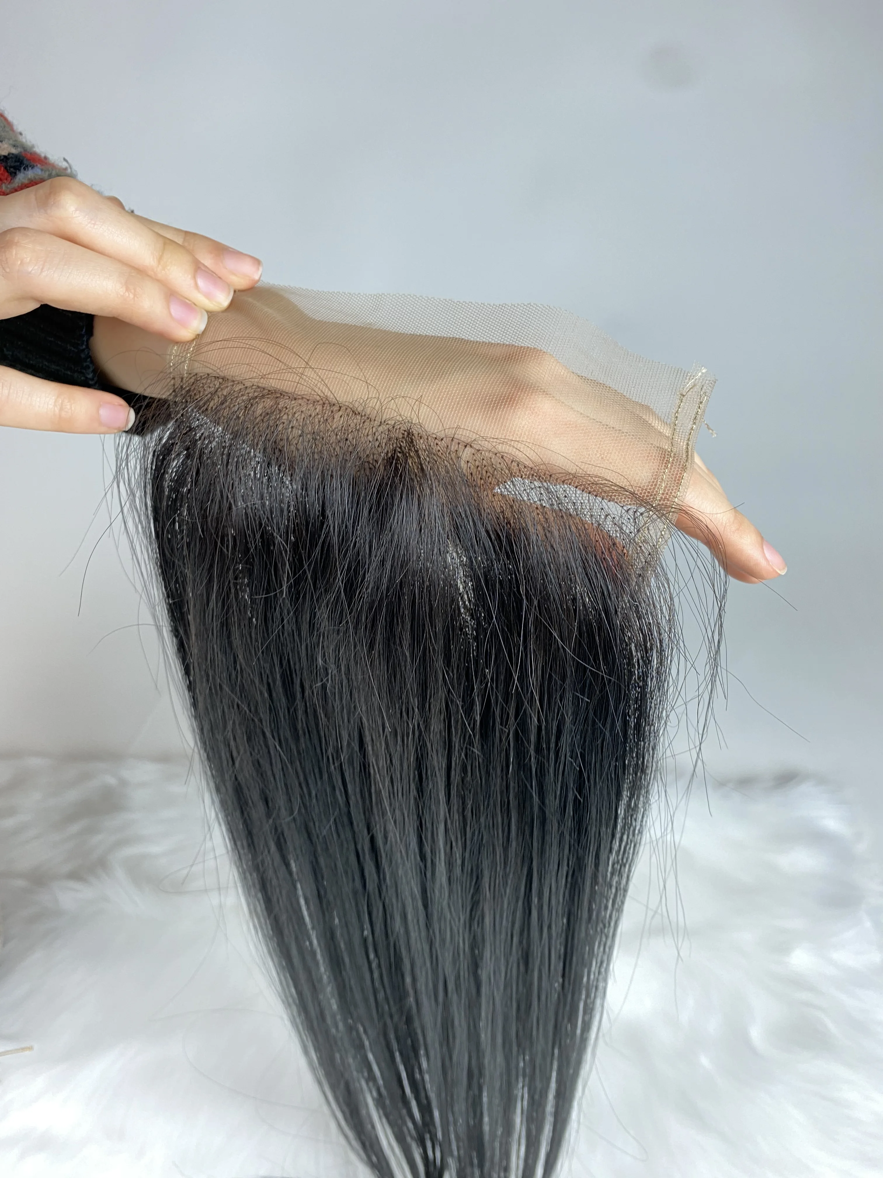 Оптовая продажа объемная волна Необработанные бразильские девственные природные человеческие волосы парик шнурка Дешевые Hd полный фронта человеческих волос