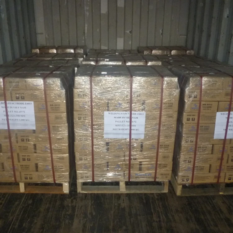 LESS SMOKE HIGH TENSILE VIETNAM NAHAVIWEL NB-6013 4.0MM AWS E6013 WELDING ELECTRODE
