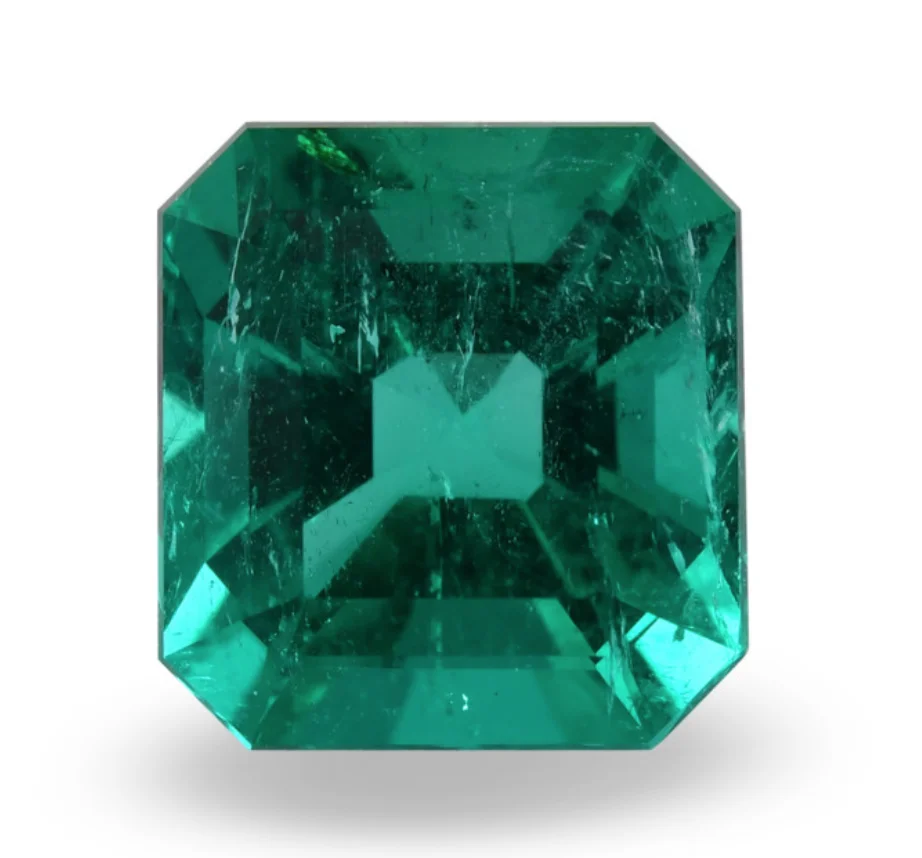
Blue Tone Emerald Cut Top Gem Columbian Origin For Sale Loose Gemstone Precious Gemstone Emerald Stone Price Real Gems Hot Sale 
