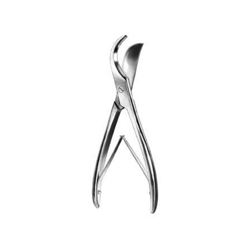 Ножницы для костей и ребер с эксцентриковым скользящим лезвием 22 см, ортопедические зажимы, хирургические инструменты, немецкое качество, нержавеющая сталь