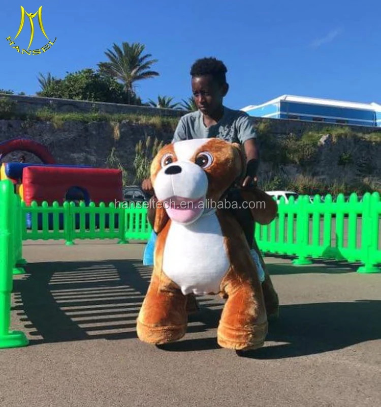 Hansel factory price kids indoor coin operated animal scooter in amusement park