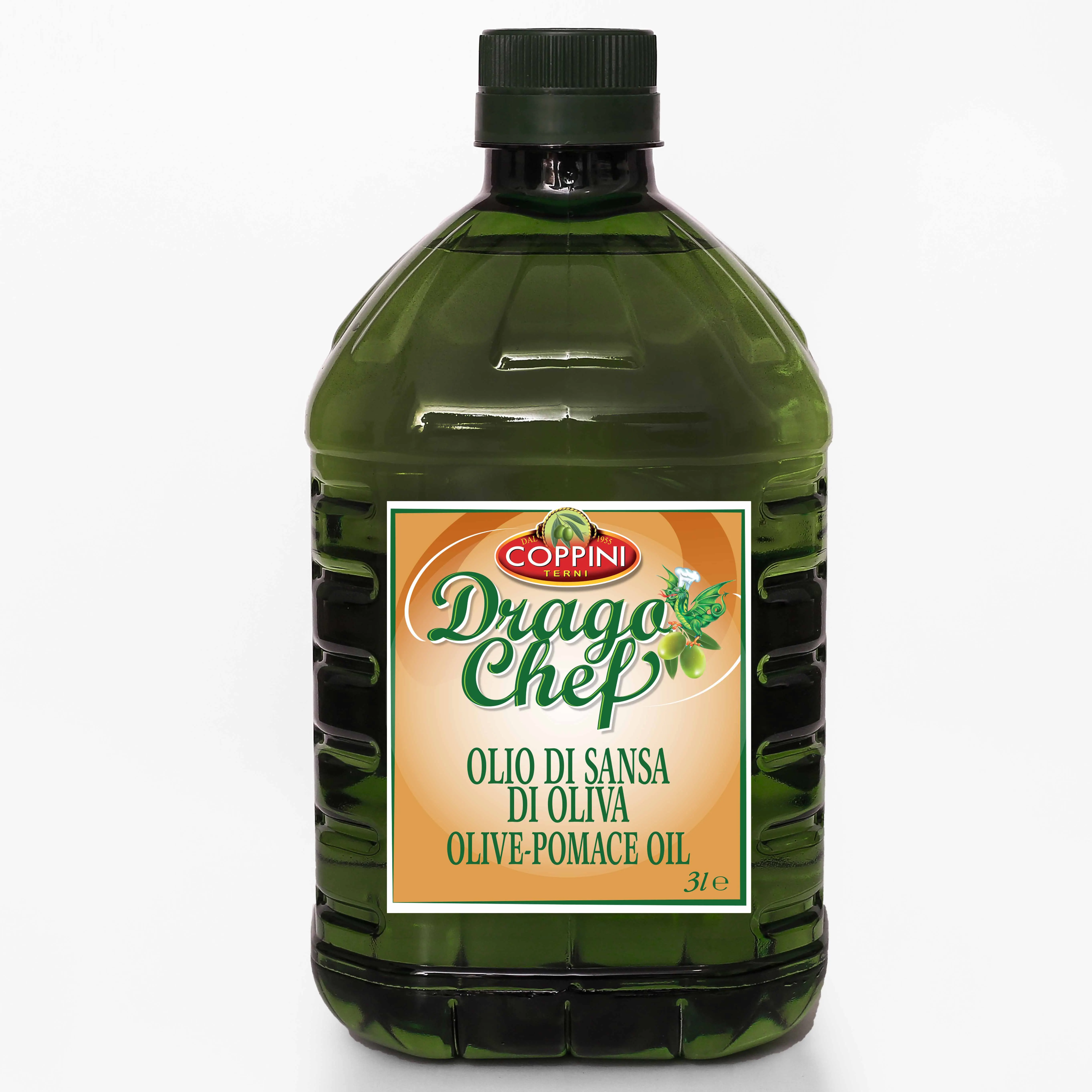 Quality Product Coppini Oil - DRAGO CHEF Olive Pomace Oil in 3L PET - The Right Choice for The Best Cooking