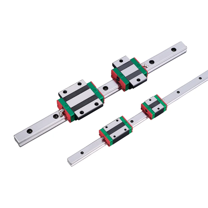 33mm 37mm 42mm 69mm Hiwin QWW17CC QWW21CC QWW27CC QWW35CC Linear Motion Guide Rail