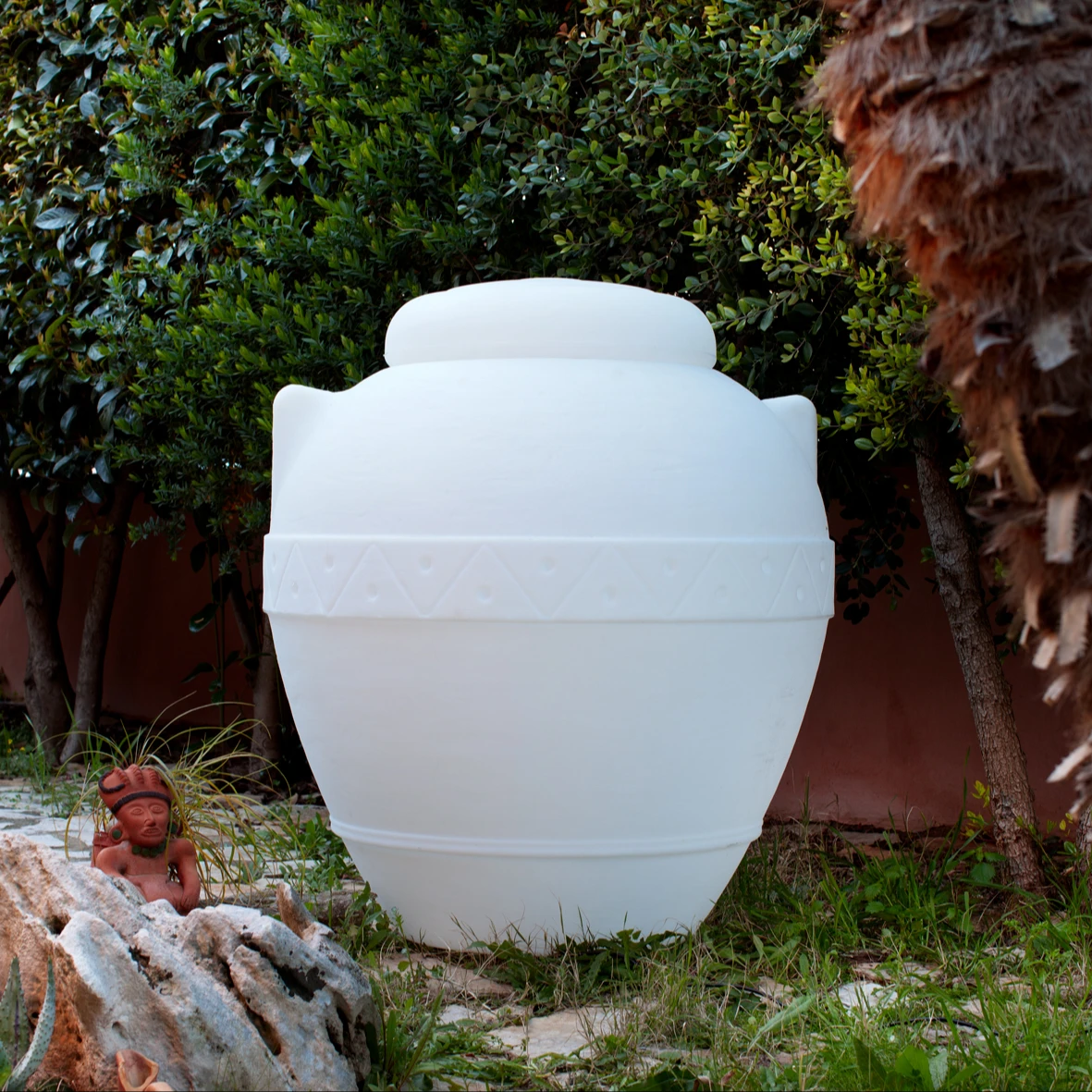 Премиум качество, Лидер продаж, прочная Цветная Пластиковая Классическая садовая высокая декоративная мебель в итальянском стиле, гиара Амфора