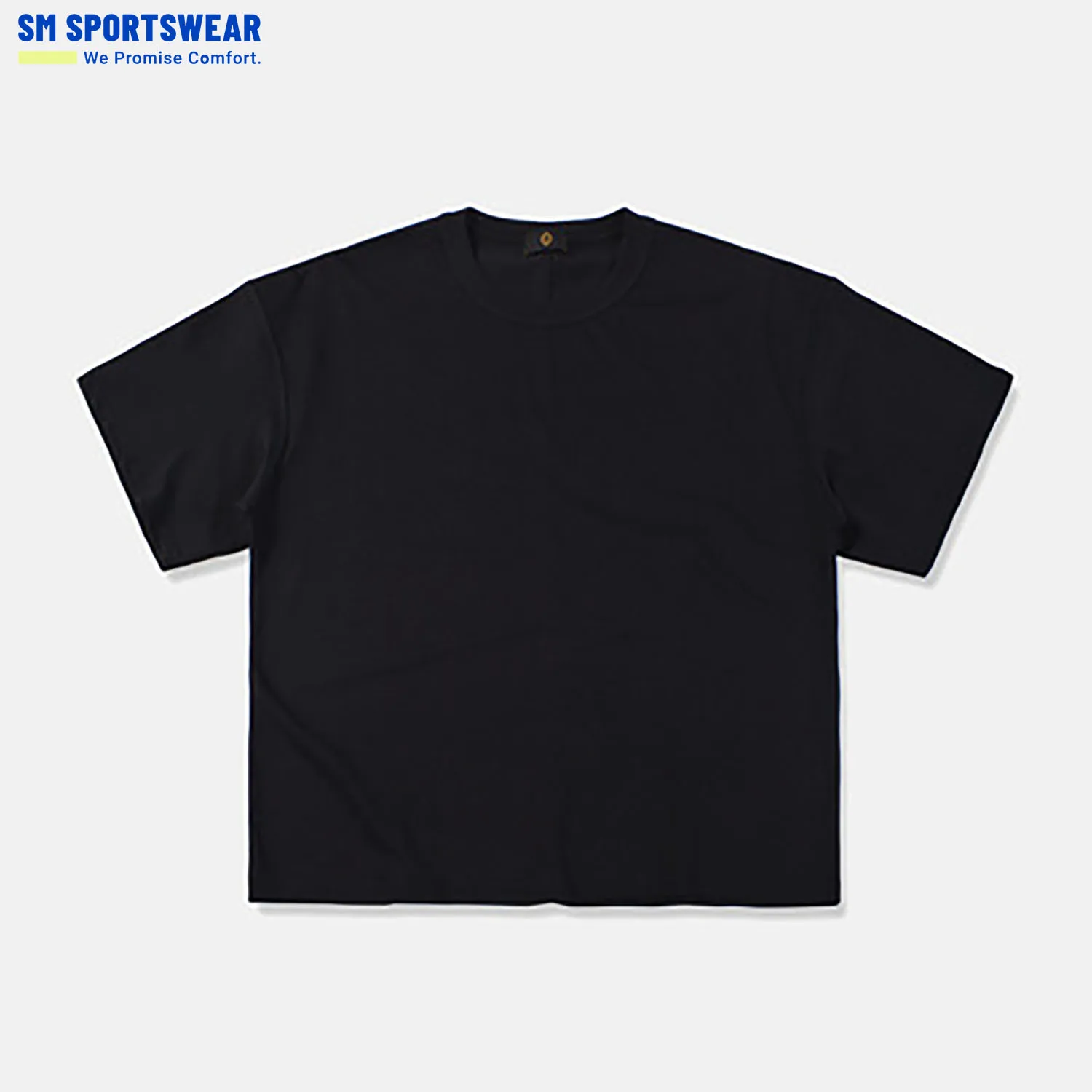  OEM футболка низкий минимальный заказ круглый вырез 100% хлопок логотип однотонный цвет без рисунка повседневный печать на