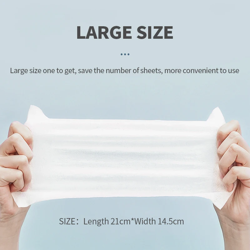 2022 Newborn Kids Wipe 120PCS Non-Woven Organic Cotton Flushable Cleansing Baby Face Wet Wipes pampers baby wipes