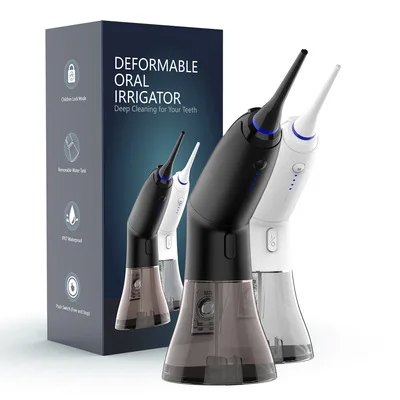Dental Care Teeth Cleaning Portable Cordless Rechargeable flexible Water Flosser