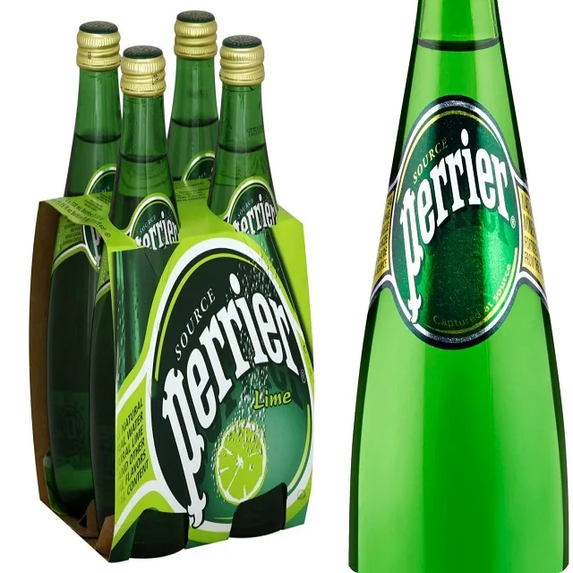 Карбонированная минеральная вода Perrier, 16,9 жидких унций, пластиковые бутылки