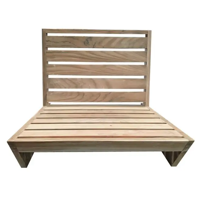 
Kharisma Chaise Lounge Wooden Teak Home Furniture 