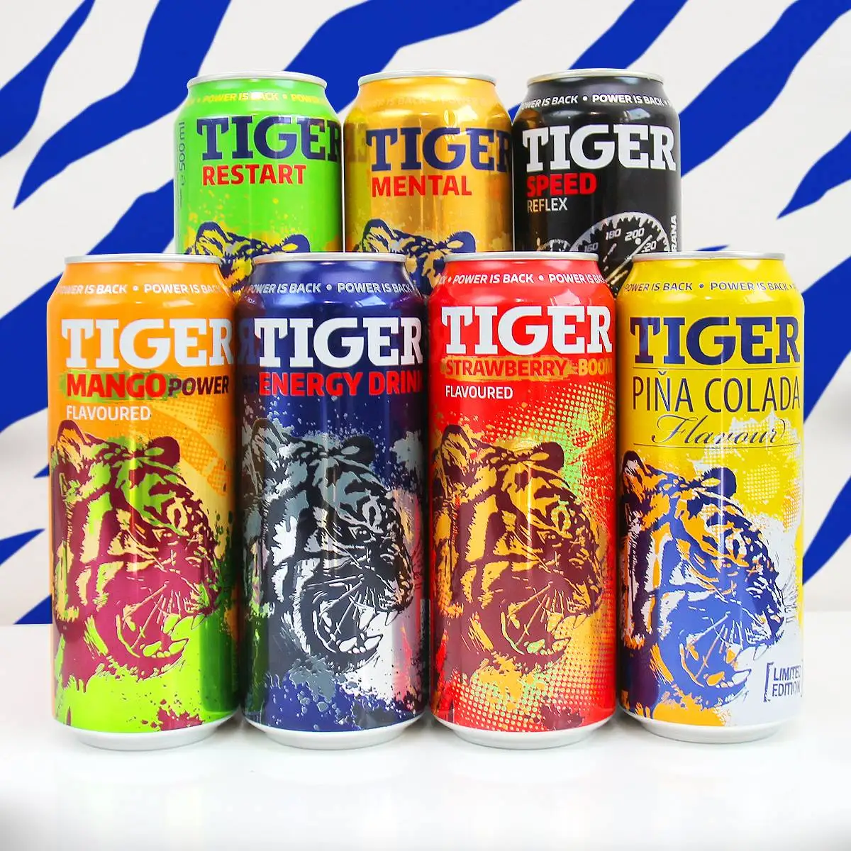 Bulk Can Tiger Energy Drink
