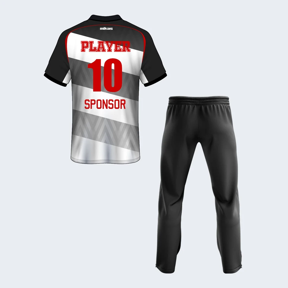  Customized sublimated cricket jersey short sleeves team
