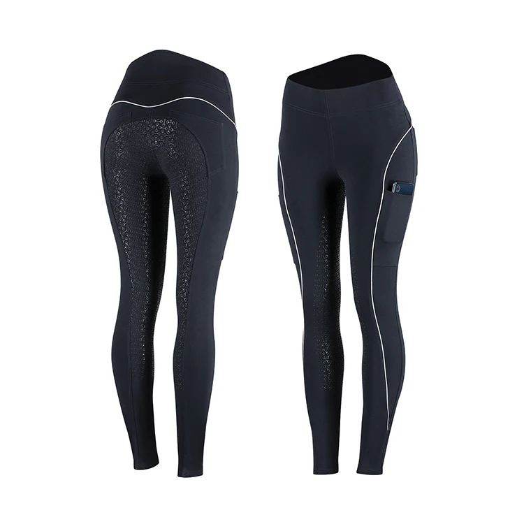 
Pro quality Silicone Breeches Competitive price Ladies Horse Riding Leggings Full Seat Riding Tights 