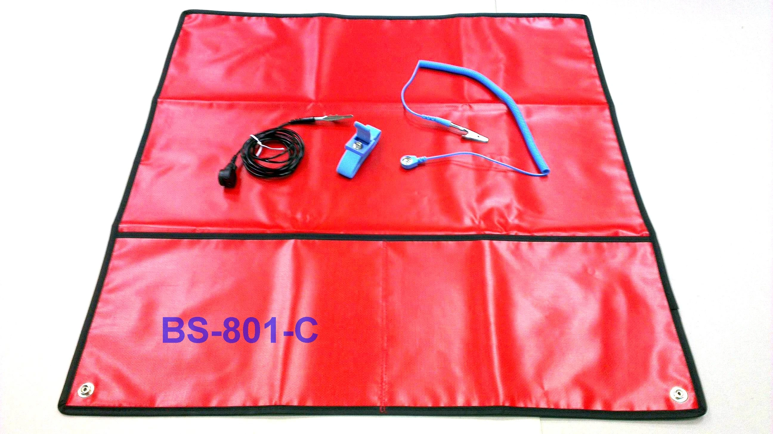BS-802 ESD safe blue antistatic field service mat