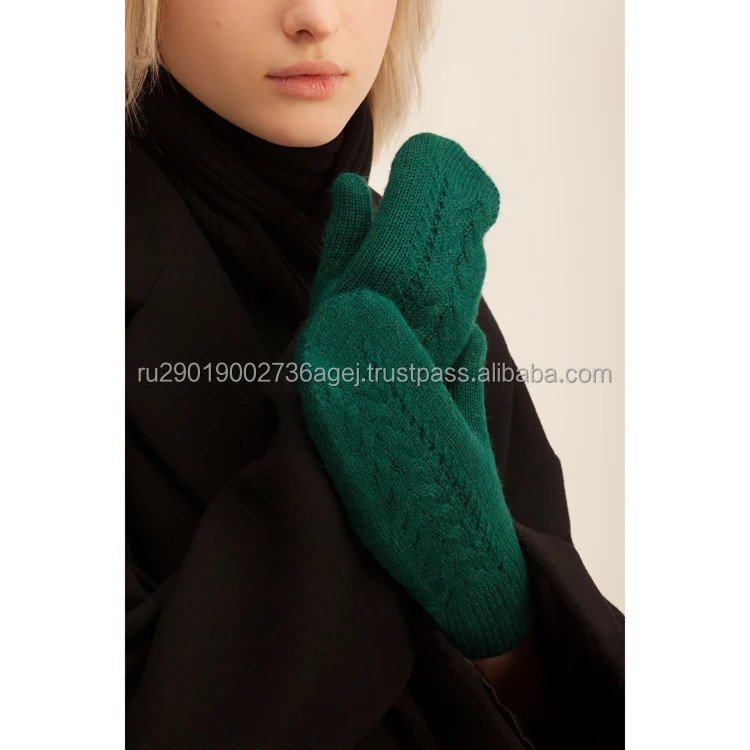 Высококачественные Женские Вязаные варежки для осени/зимы, традиционные народные ремесла Оренбурга, надежный поставщик, зимние варежки