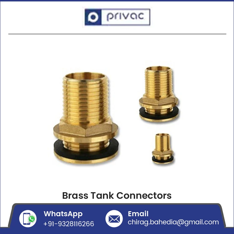 Premium Quality Standard Smooth Threading Brass Flange Water Tank Connectors