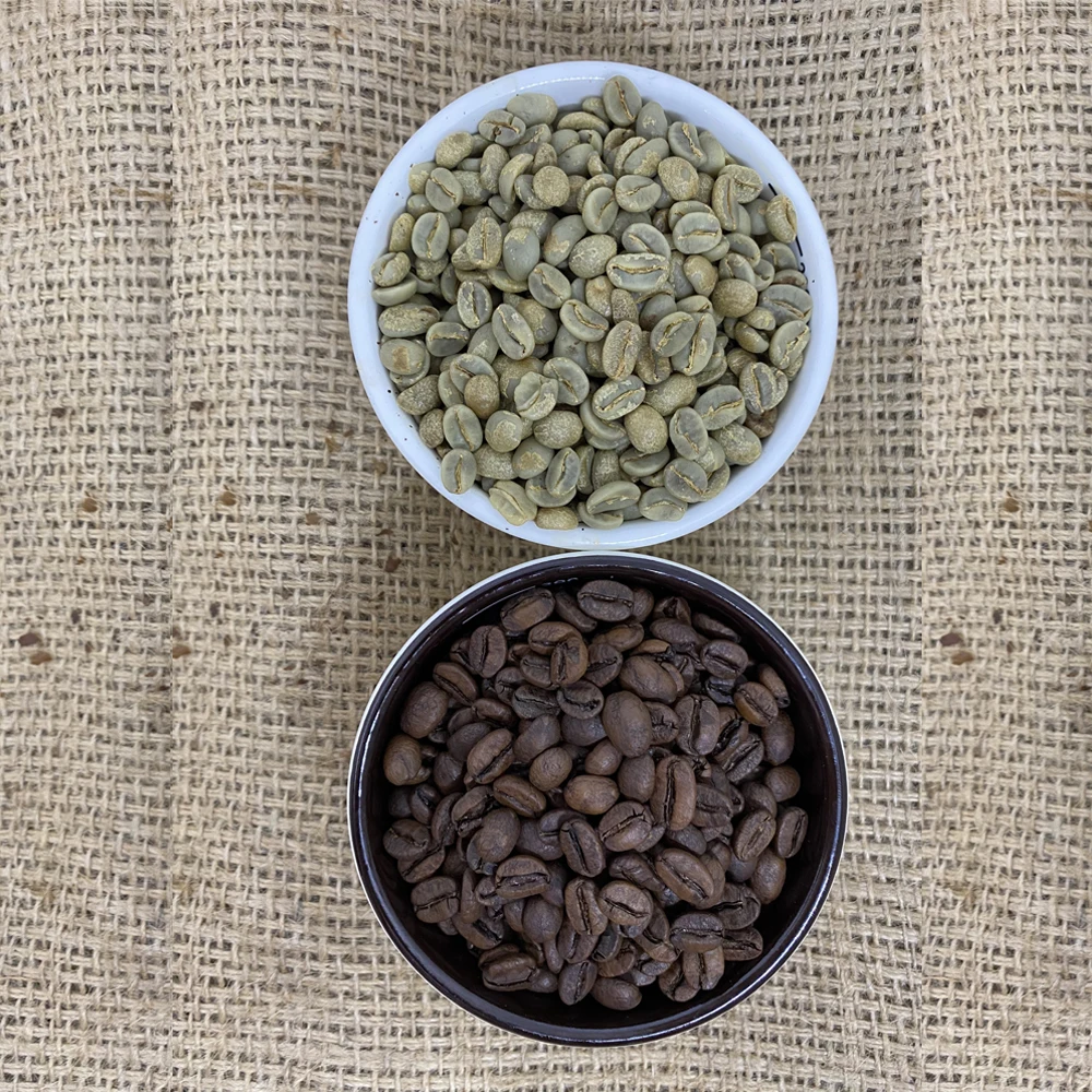 Roasted Robusta Arabica Coffee Beans Blend / French Roast / Process Honey and Semi-Wash Vietnam Single Origin