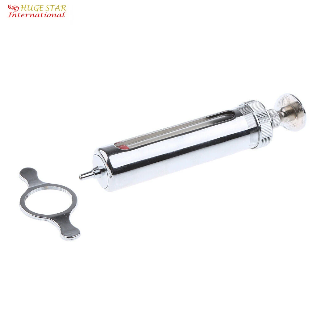 Drench Gun Drencher with Siphon (30ml capacity in barrel chamber) Veterinary Instruments