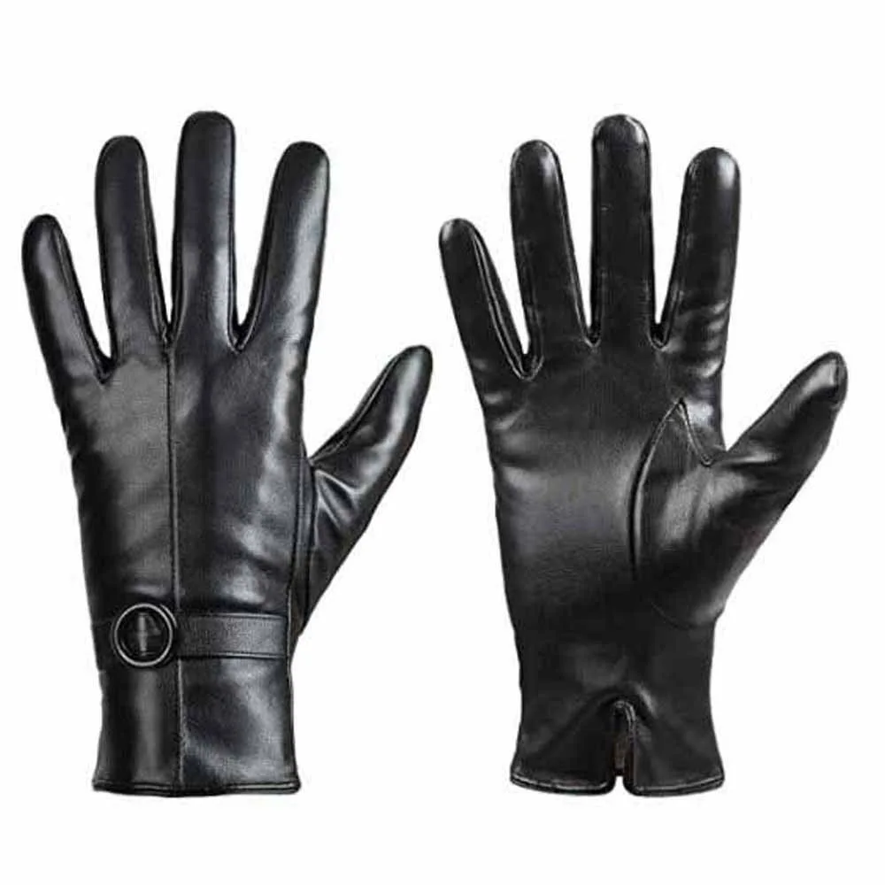 Custom Pure Leather Soft Driving Winter Gloves Genuine Leather Unisex Fashion Leather Gloves