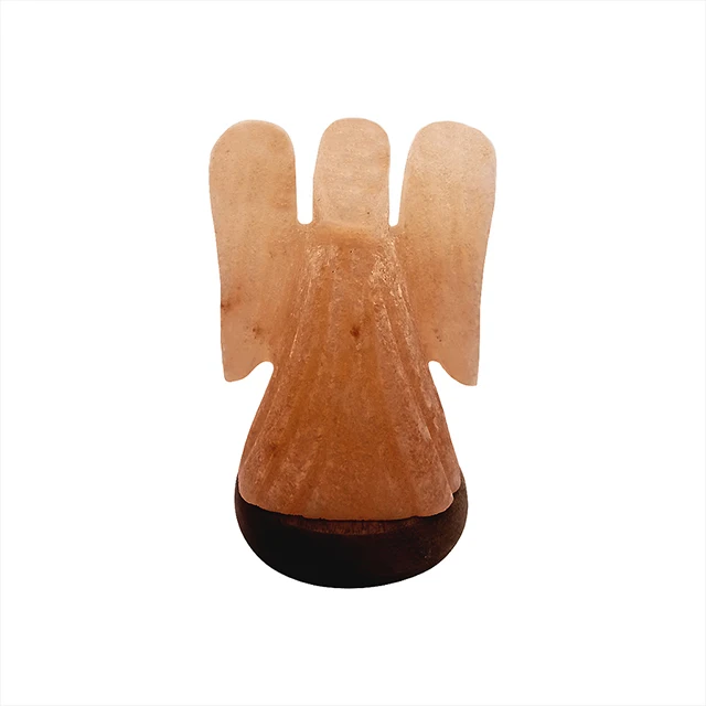 Гималайская соляная USB лампа ангела с цветными светодиодными лампами