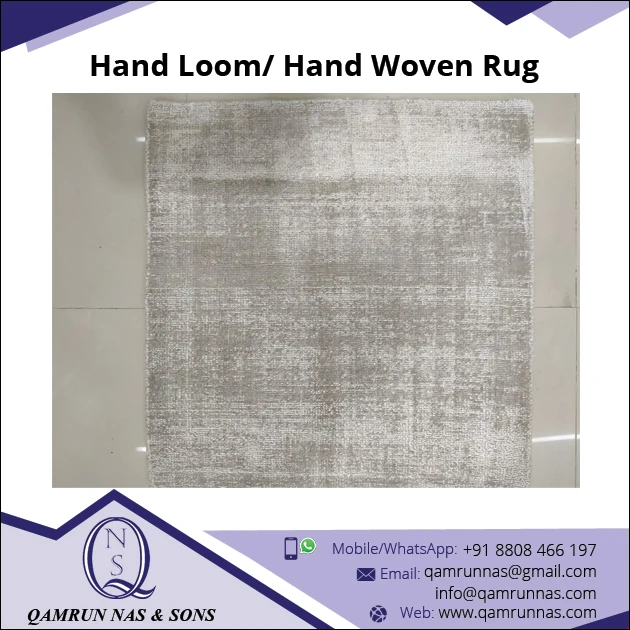 Hand Loom Design 100% Wool Hand Woven Rug for Bulk Purchase order  use for living room office  2A