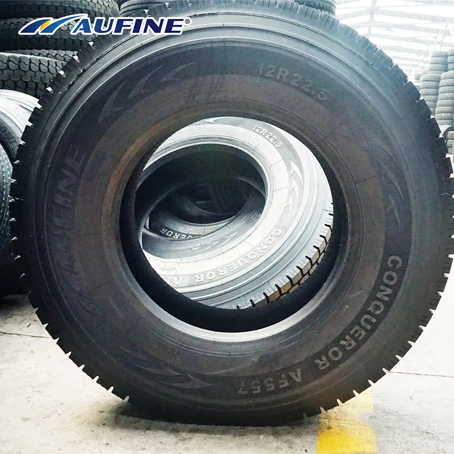 
AUFINE AF557 12R22.5 excellent dry manoeurability Truck Tires 