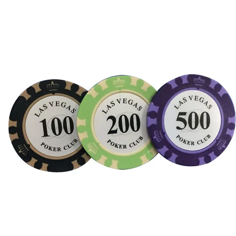 Wholesale High Quality Professional Luxury Unique European Casino Royale Cheap Blank Real Clay Composite Custom Ept Poker Chips