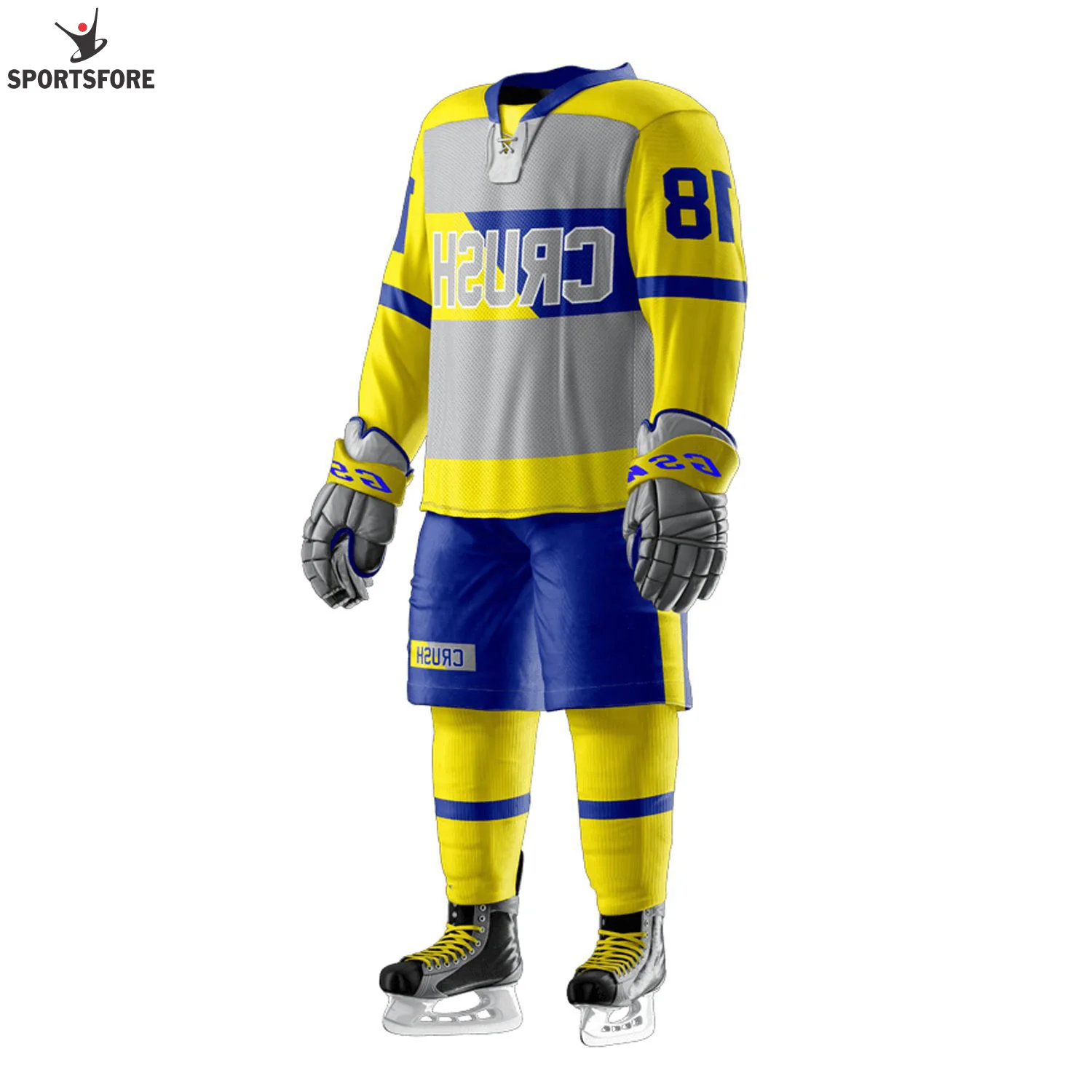 Customized Premium Quality Factory Manufacture Ice Hockey Pant for Ice Hockey Uniform Sportswear