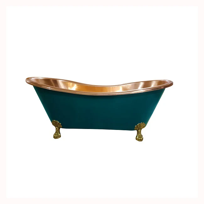 Handmade Luxury Places Antique Plated Finished Bathing Tub for Bathroom Hotel Usage Manufacture & Supplier By India
