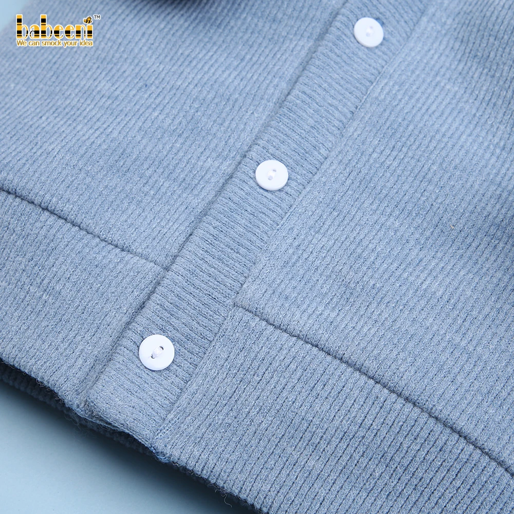 Fire truck crochet cardigan OEM ODM customized hand made embroidery wholesale manufacturer - ST078