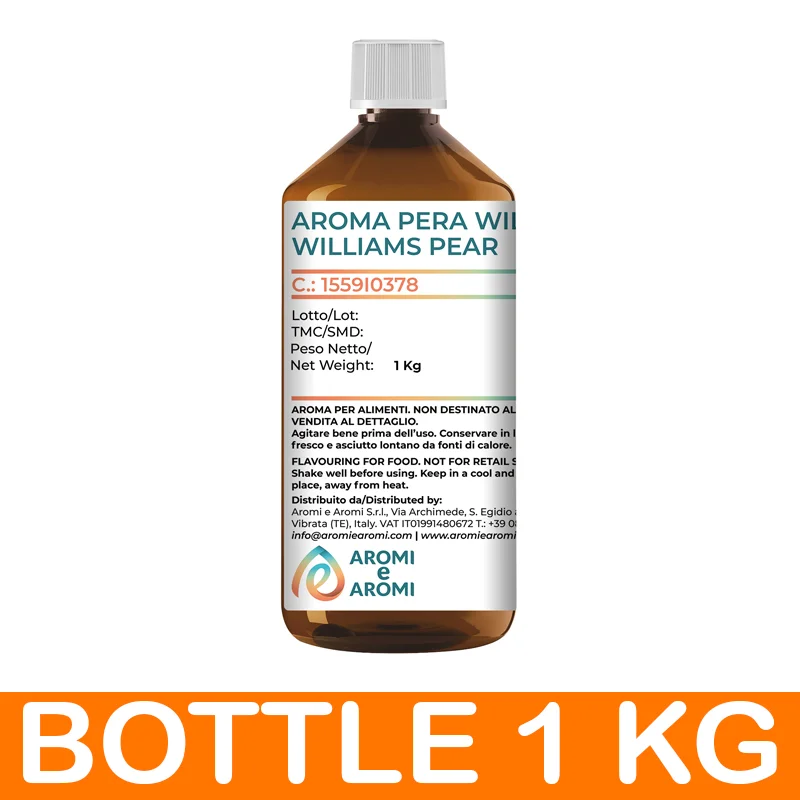 Italian Williams Pear Aroma Food Additive for Food & Beverage - Fresh Pears Flavor  for Vape liquid flavor and e-liquids