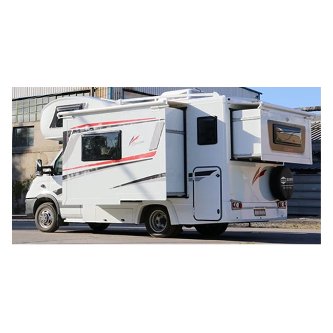CE Qualified automatically Slide out system for 12m Scania caravan