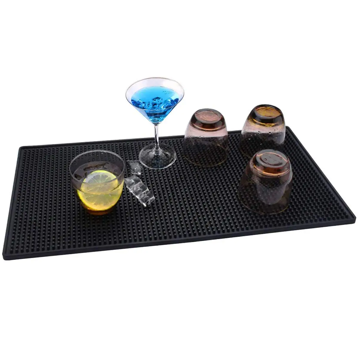Wholesale Bar Kitchen Accessories Non Slip Rubber TPR PVC Bar Service Mats For Custom Service
