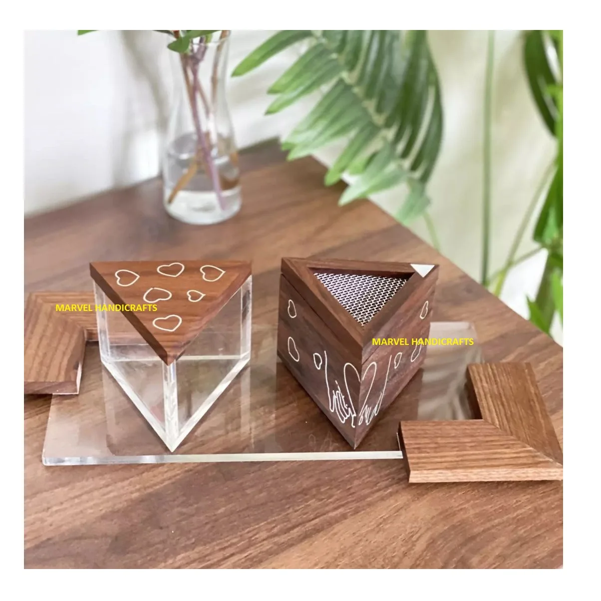 Best buy Mother of Pearl tray Bakhoor Burner storage oud box mother of pearl resin crafts Incense Burner gift ramadan eid decor