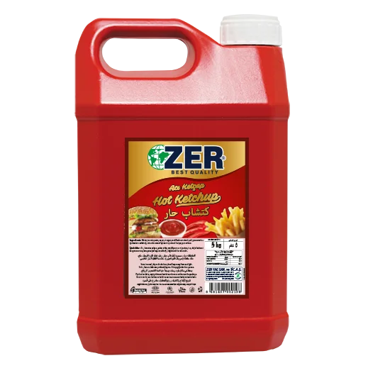 Zer Ketchup Hot 5 kg x 4 Drum