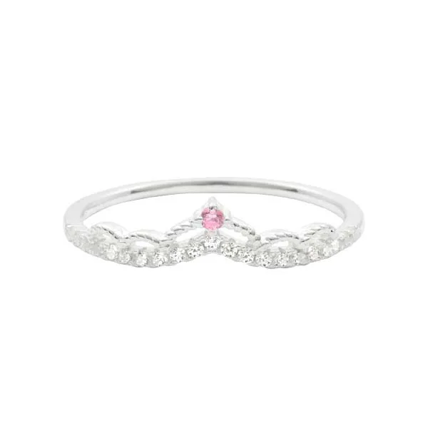 
The Latest 925 Silver Romantic Crown Ring MIT 