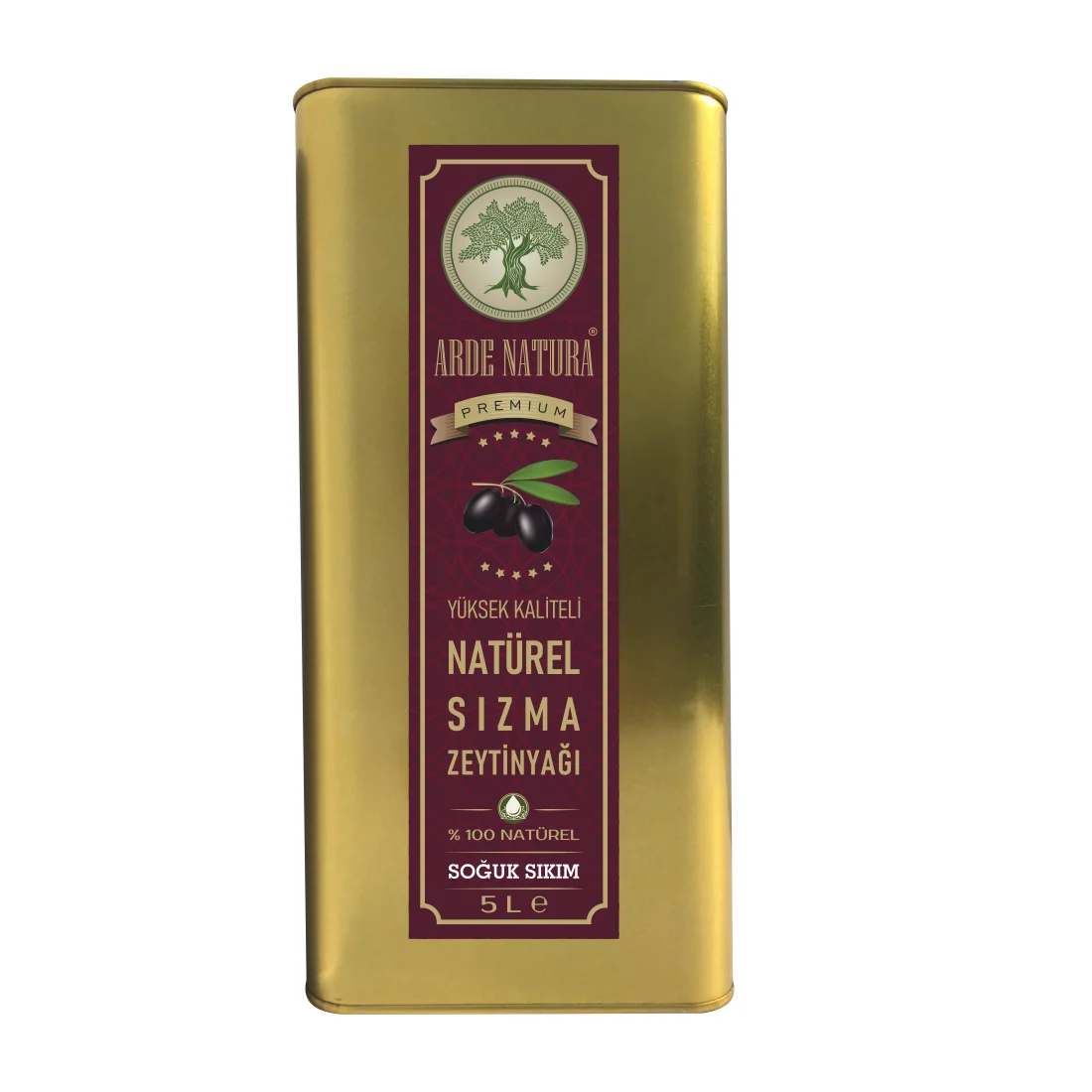 
Cold Press Extra Virgin Turkish Olive Oil 5 Lt Fruit Oil Organic Cultivation 100 Purity Traditional Max 0,8 4949 G 5 L 