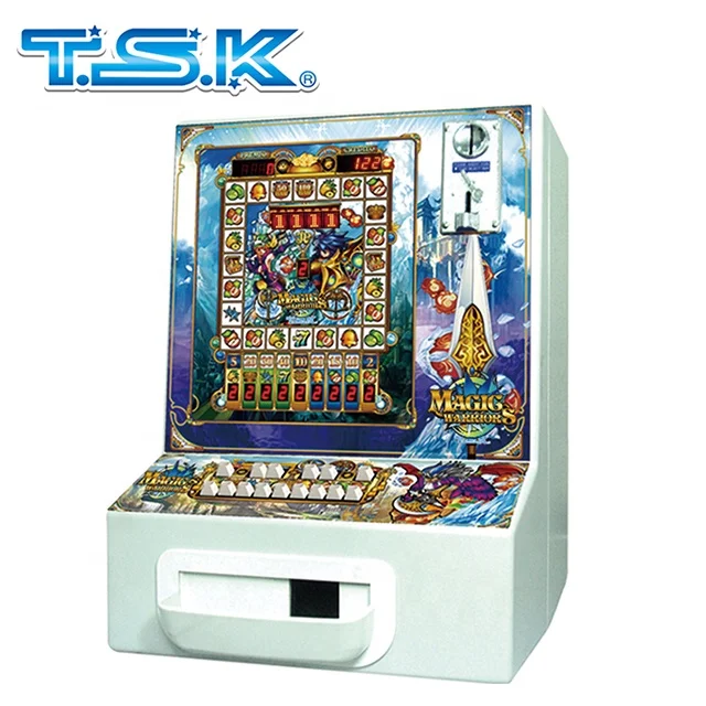 Guerreros Magicos I GM1 : TSK Taiwan Arcade gaming mini mario coin pusher game machine