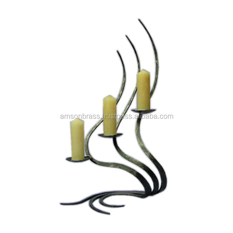 Home Decoration Golden Candle Holder Christmas Party Decor Tree Branch Candle Holder