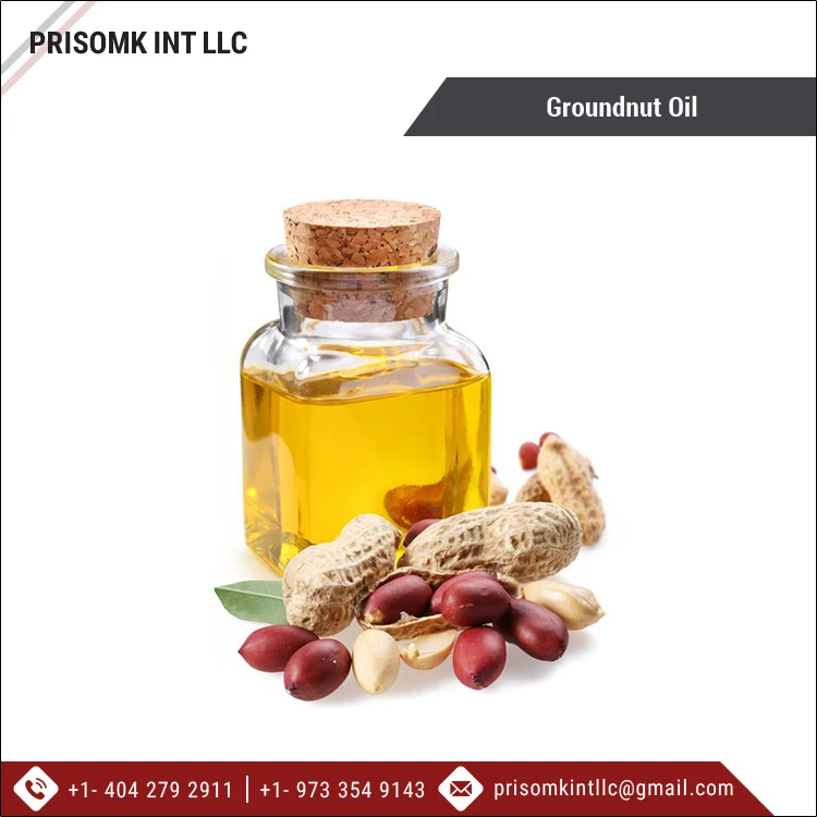 Wholesale Supplier of Good Quality 100% Pure Refined Groundnut Oil for Cooking / Frying / Baking