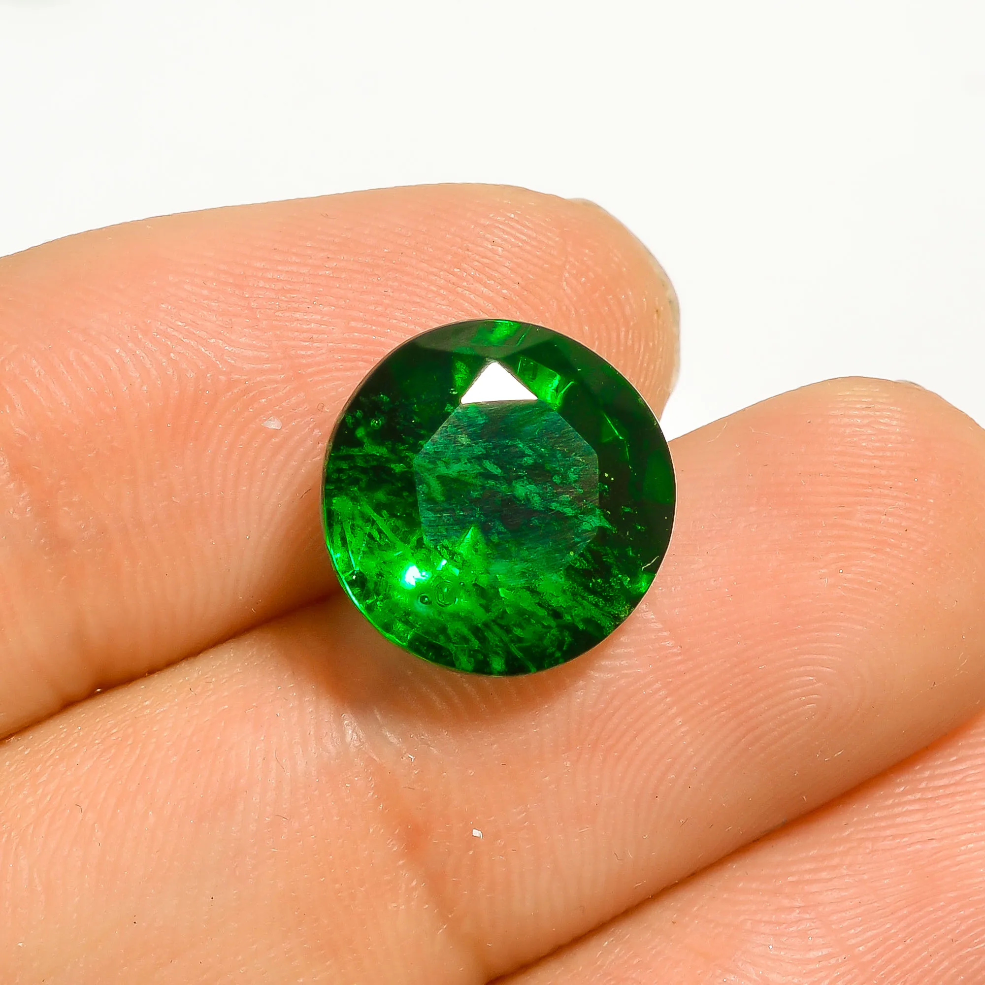 Factory direct sale price Loose Gemstone Colombia lab grown emerald stone price