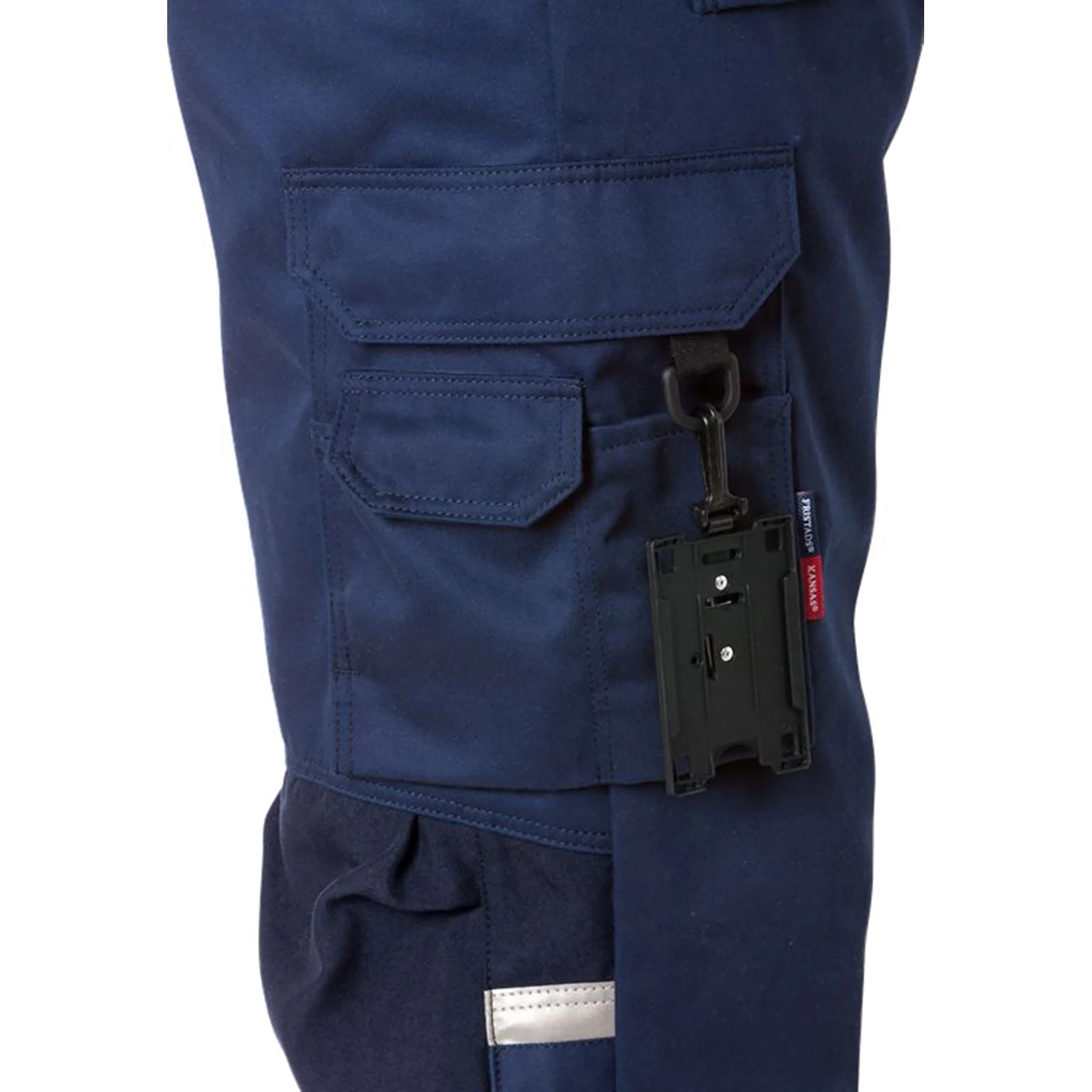 Reflective safety overall fluorescent security work wear uniform hi-vis suit Custom  coverall with multi-pockets safety hi-vis