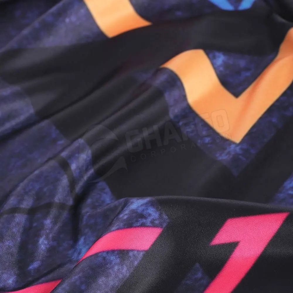 Сублимационная футболка с коротким рукавом Однотонная сублимационной печатью