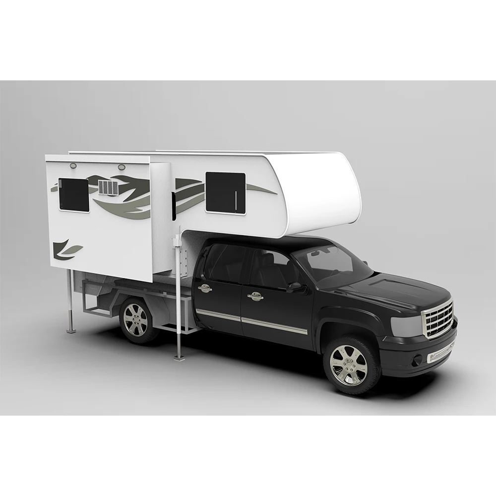 comfortable space prefab Multifunction high-end pickup truck camper slide on